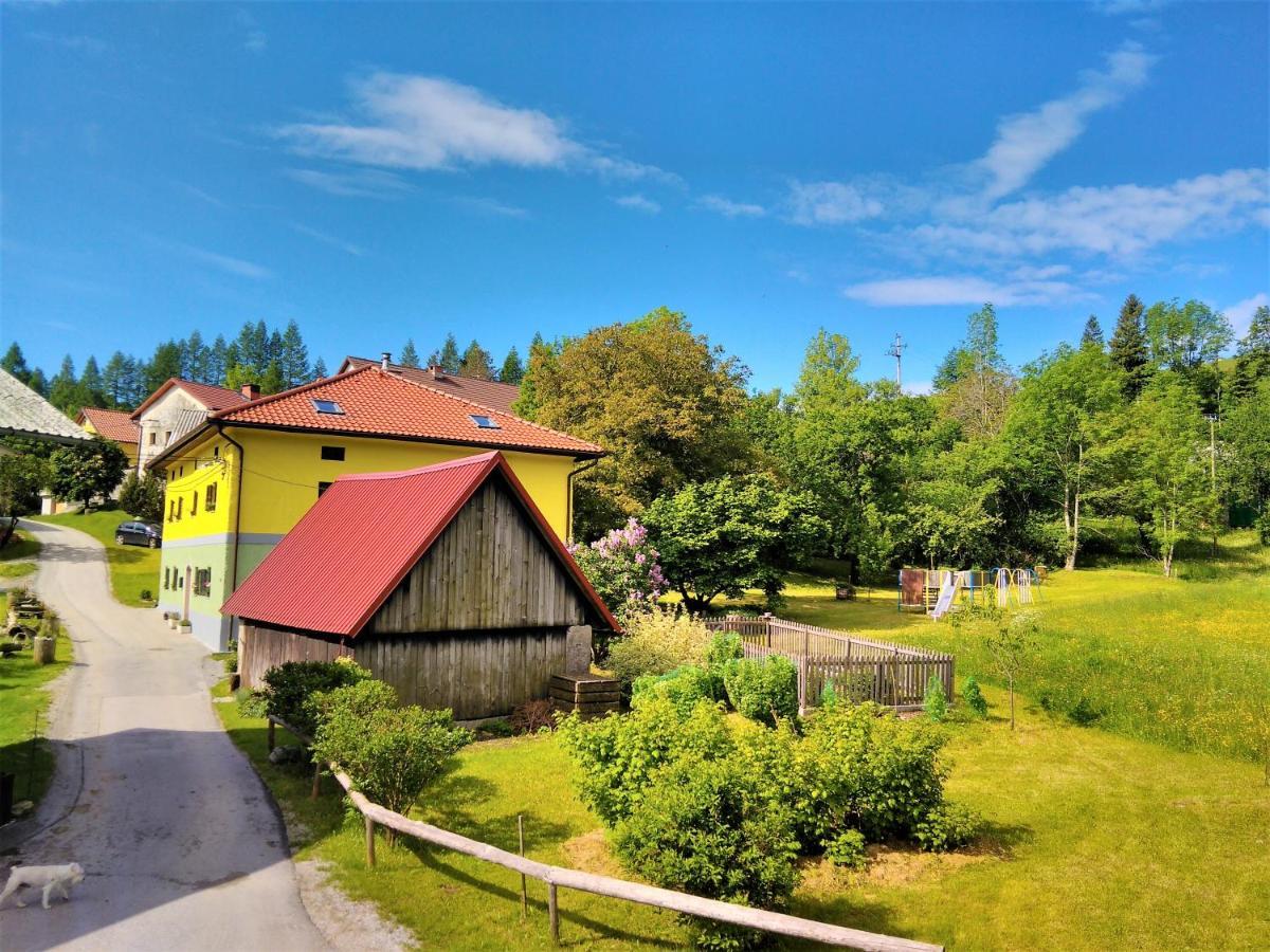 Apartmaji Pr-Gujlu Sela Nad Podmelcem 5220 Tolmin Podmelec Exterior photo
